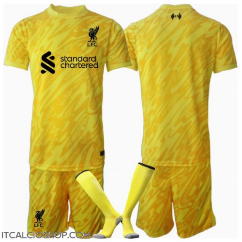 Liverpool Portiere Terza Maglia Bambino 2024-25 Manica Corta (+ Pantaloni corti)
